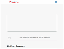 Tablet Screenshot of pravernomundo.com.br